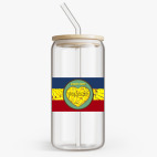 Банка с бамбуковой крышкой