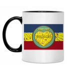 Кружка двухцветная