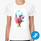 Женская спортивная футболка