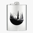 Фляжка стальная