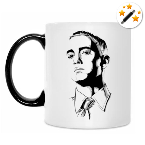 Кружка-хамелеон с принтом EMINEM