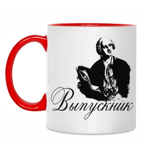 Кружка с принтом Ломоносов