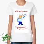 Женская футболка органик