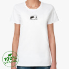 Женская футболка органик