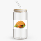 Банка с бамбуковой крышкой