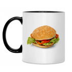 Кружка двухцветная