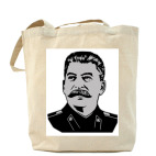 Холщовая сумка шоппер Сталин