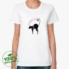 Женская футболка органик