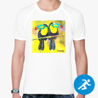 Мужская спортивная футболка