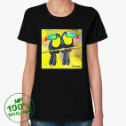 Женская футболка органик