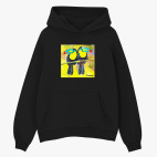 Толстовка худи оверсайз