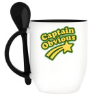 Кружка с ложкой