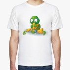 Добрый Черепашонок с морковкой