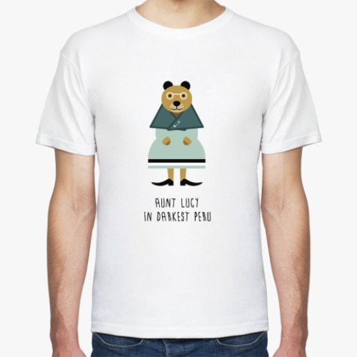 Футболка с принтом Тетушка Люси