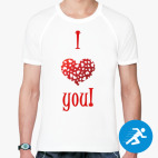 Мужская спортивная футболка