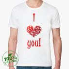 Мужская футболка органик