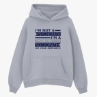 Толстовка худи оверсайз