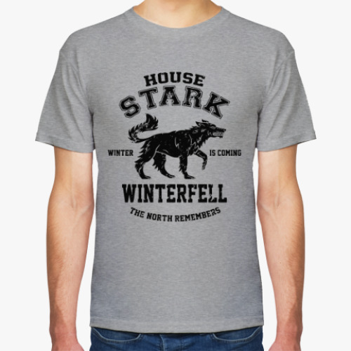 Футболка с принтом Игра престолов.Винтерфелл
