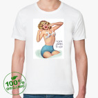 Мужская футболка органик