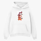 Толстовка худи оверсайз