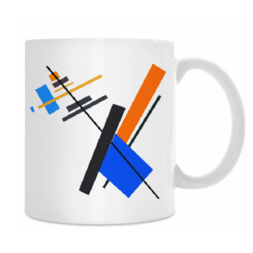 Кружка с принтом Супрематизм Казимир Малевич