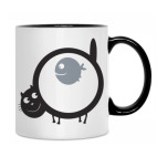 Кружка двухцветная