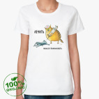 Женская футболка органик