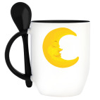 Кружка с ложкой