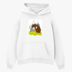 Толстовка худи оверсайз