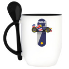 Кружка с ложкой