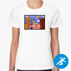 Женская спортивная футболка