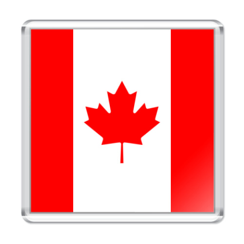 Магнит с принтом  Канада, Canada
