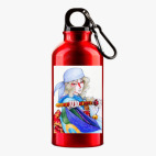 Металлическая бутылка 400 мл UV-DTF