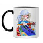 Кружка двухцветная