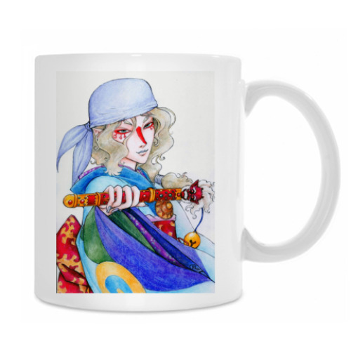 Кружка с принтом 'Мононоке'