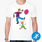 Мужская спортивная футболка