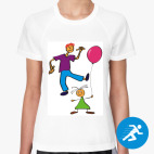 Женская спортивная футболка