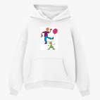 Толстовка худи оверсайз