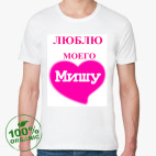 Мужская футболка органик