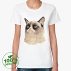 Женская футболка органик