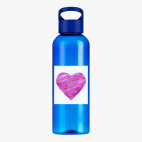 Прозрачная спортивная бутылка