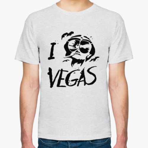 Футболка с принтом I Love Vegas