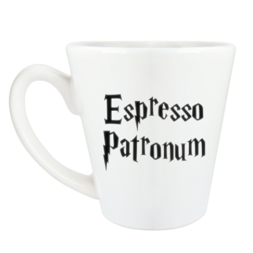 Чашка Латте с принтом Espresso Patronum