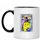 Кружка двухцветная