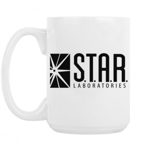 Кружка с принтом star labs mug