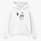 Толстовка худи оверсайз