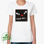 Женская футболка органик