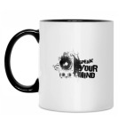 Кружка двухцветная