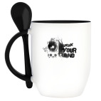 Кружка с ложкой