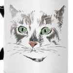 Серьезный кот